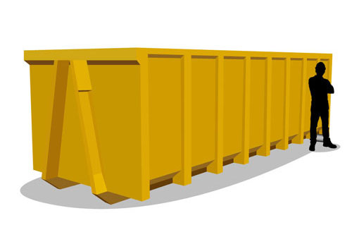 roro 30 yard container